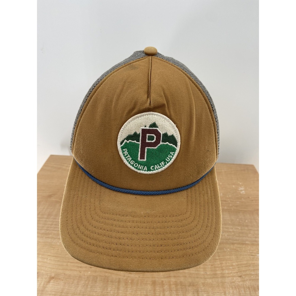 PATAGONIA Master Chief 'P' Patch Hat Cap Adjustable Fall‎ 2014 Rare Collectible
